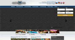 Desktop Screenshot of en.clubsidecoasthotel.com.tr